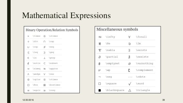 mathematical table latex Latex workshop mathematical table latex Latex workshop