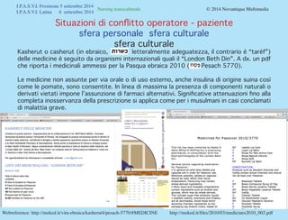 I.P.A.S.V.I. Frosinone 5 settembre 2014
I.P.A.S.V.I. Latina 6 settembre 2014
Nursing transculturale	 © 2014 Novantiqua Mul...