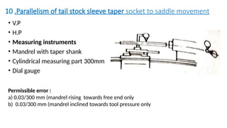 Measurements and Metrology lathe alignment.pptx