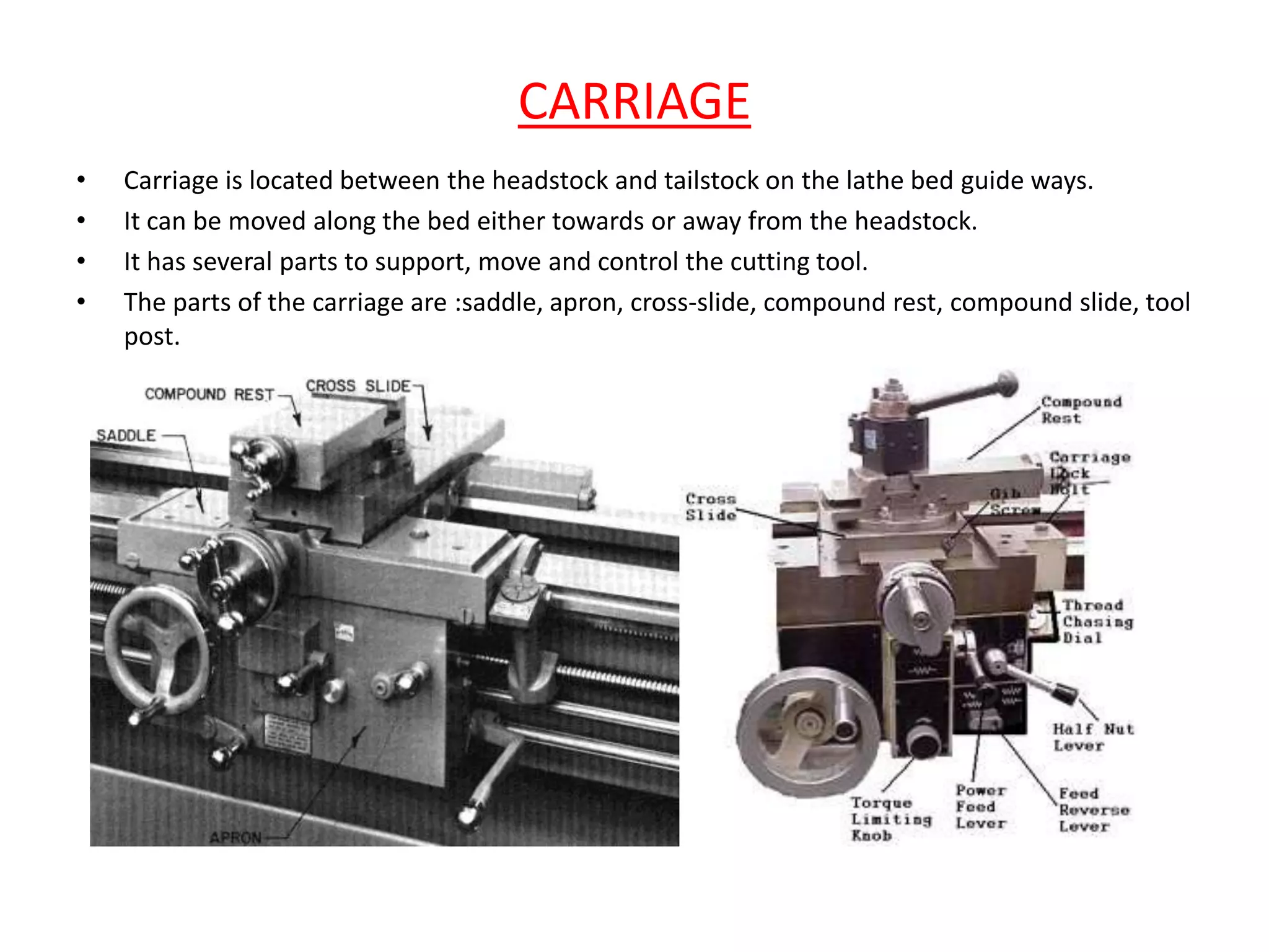 Lathe machine | PPTX