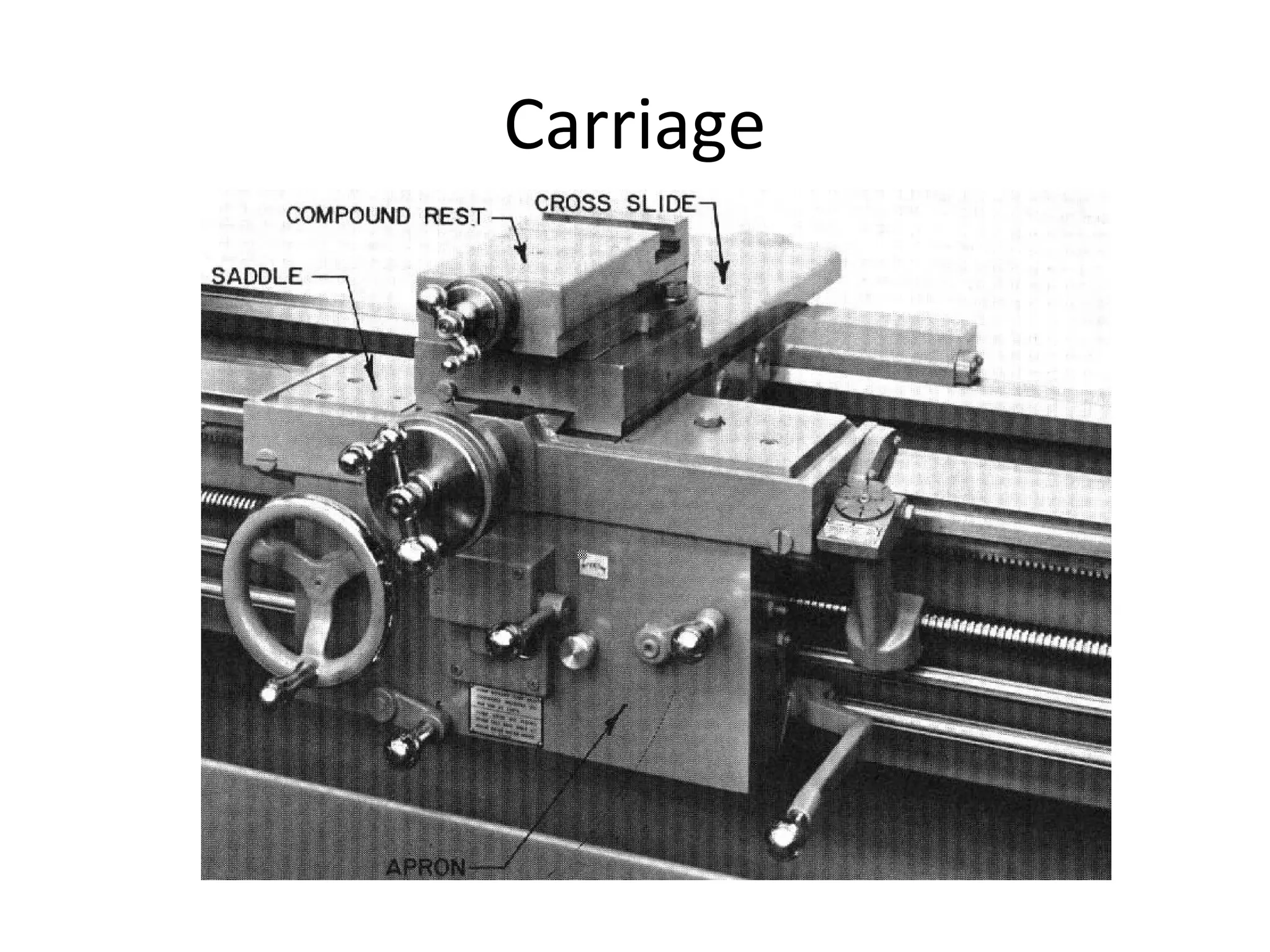 Lathe machine ppt | PPT