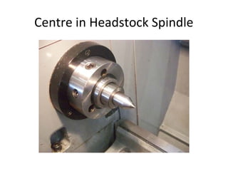 Centre in Headstock Spindle
 