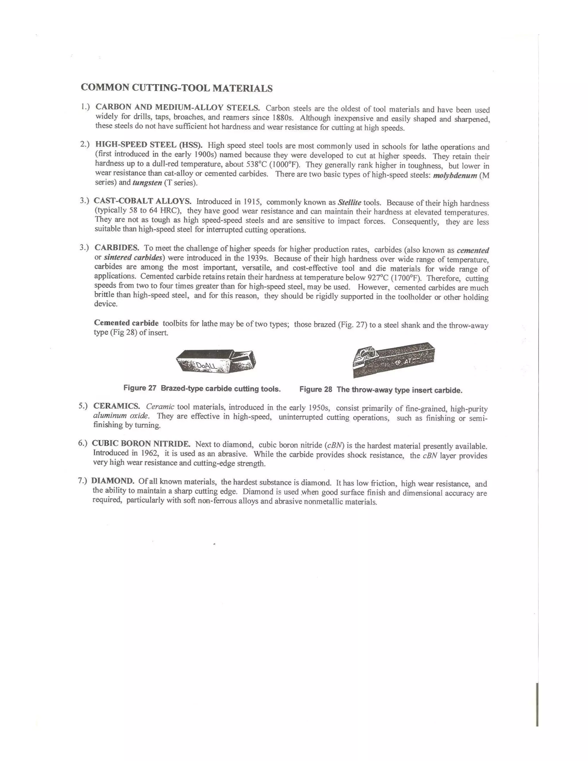 Lathe machine processes
