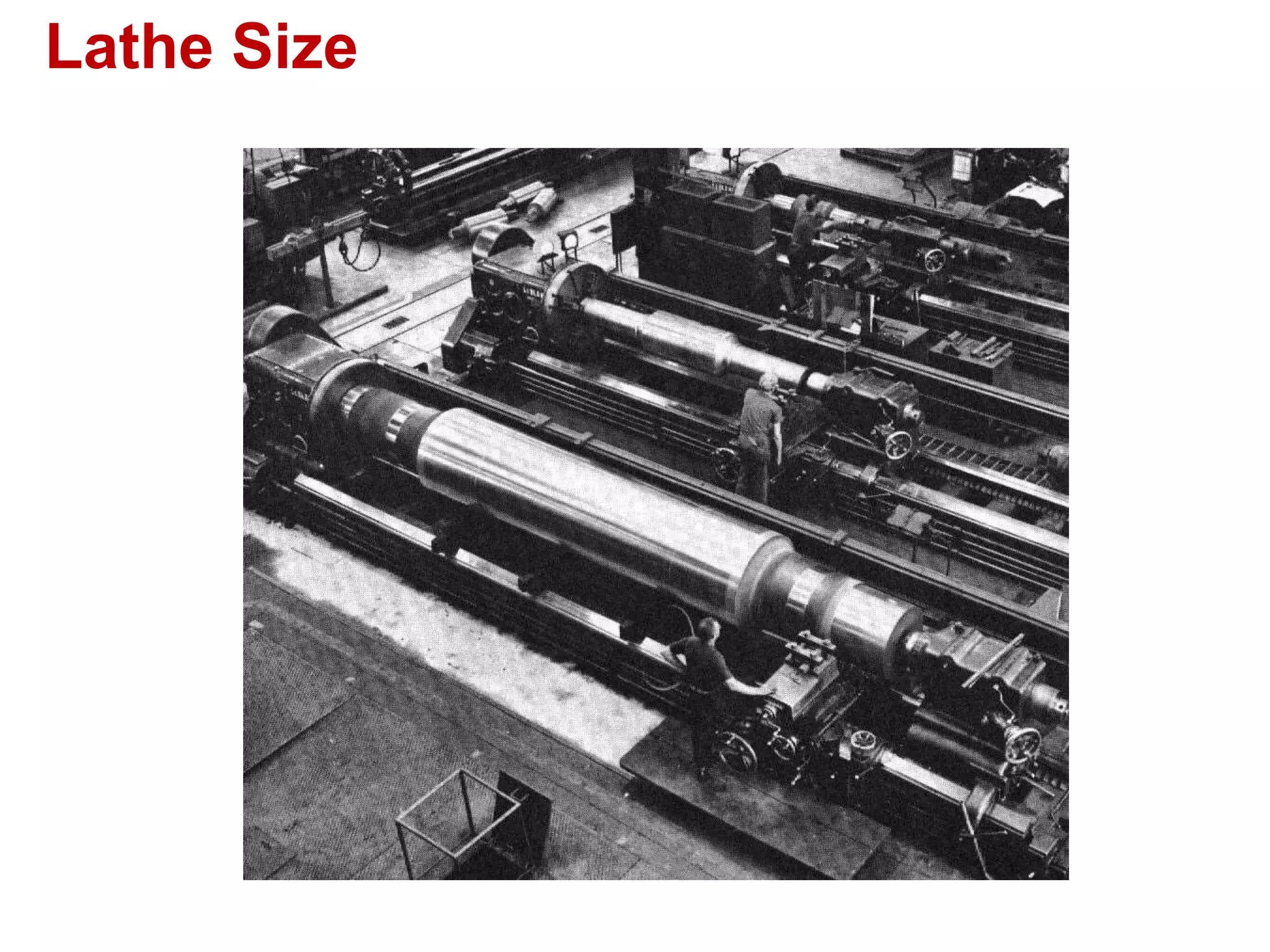 Lathe Size
 