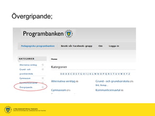 Övergripande;




UTBILDNINGSFÖRVALTNINGEN
ENHETEN FÖR INFORMATION, KOMMUNIKATION OCH TELEFONI
 