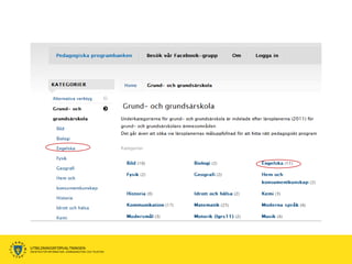 UTBILDNINGSFÖRVALTNINGEN
ENHETEN FÖR INFORMATION, KOMMUNIKATION OCH TELEFONI
 
