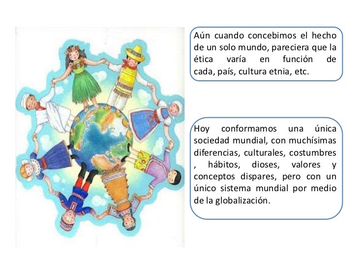 La ética en el contexto mundial