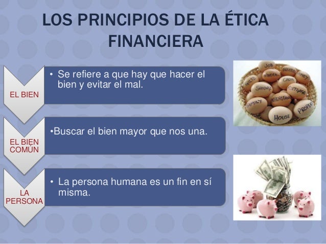 La ética en las finanzas