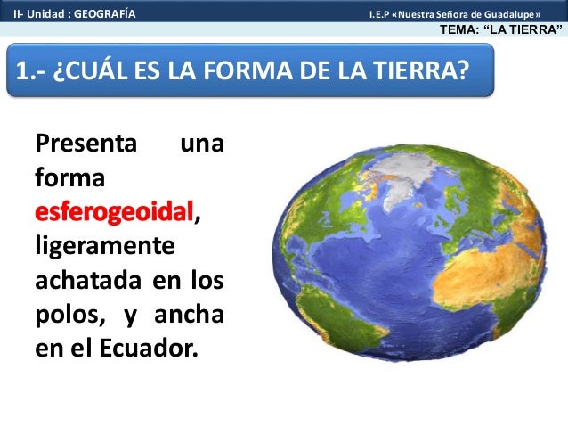 La tierra