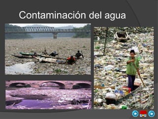 Contaminación del agua
 