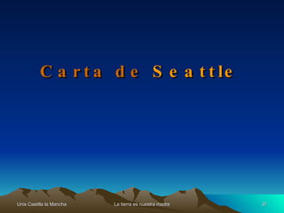 Carta de  Seattle 