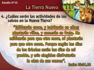 Estudio Bíblico: La tierra nueva