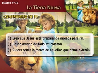 Estudio Bíblico: La tierra nueva