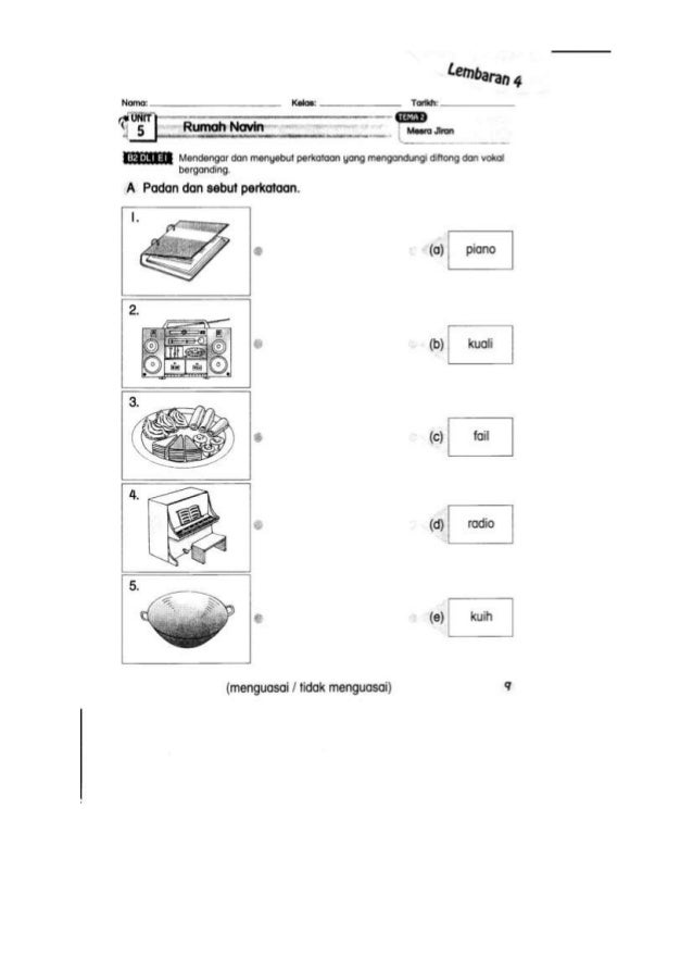 Latih Tubi Bahasa Melayu Tahun 6  Kata Pemeri Worksheet  Maybe you