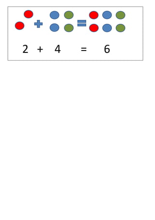 2 + 4 = 6