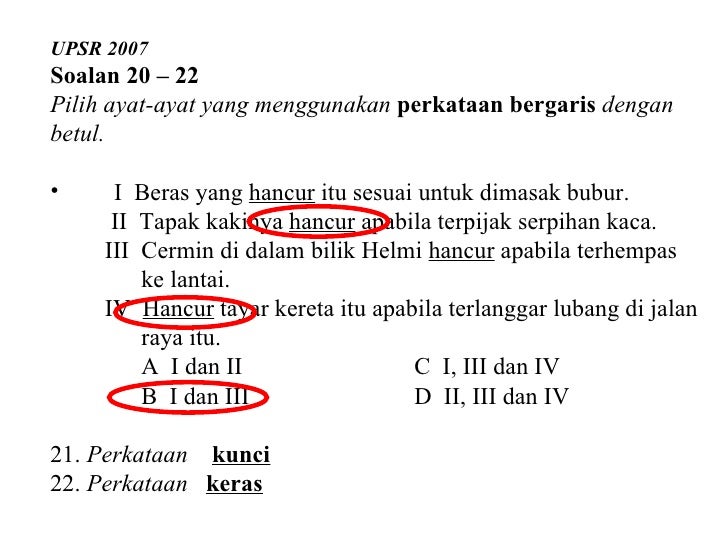 Latihan 011 Bm 2012
