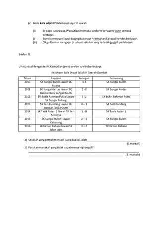 Latihan Bahagian B Pemahaman | PDF