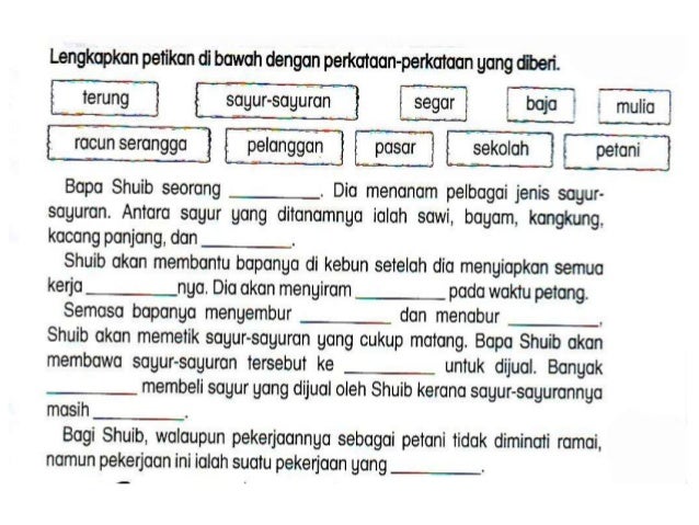 Latihan B.Melayu Tahun3