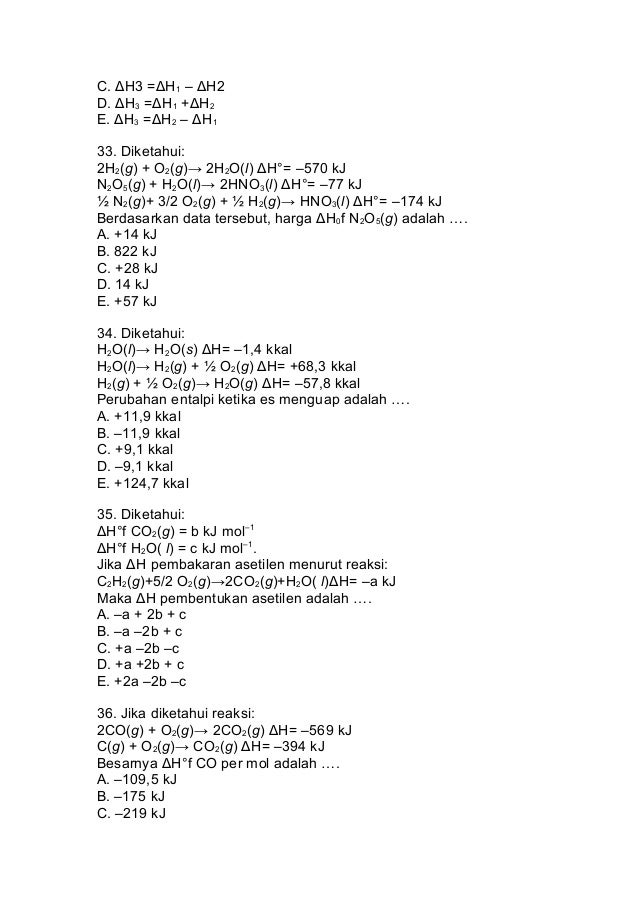 Diagram Perubahan Entalpi Co2 Images - How To Guide And 