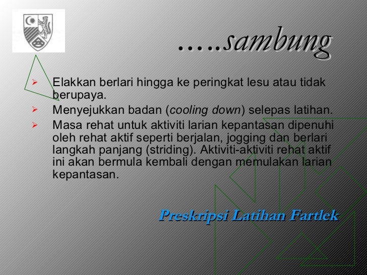 Chegu Abbas Latihan Fartlek Litar