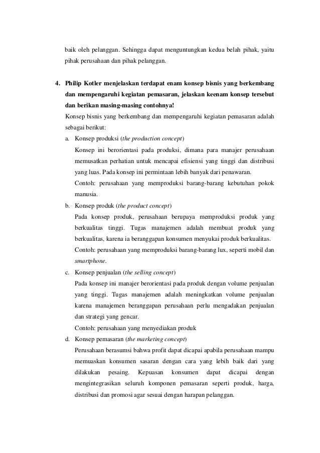 Latihan marketing - pengertian marketing, fungsi marketing