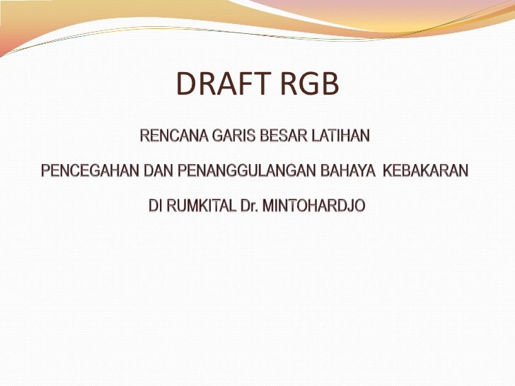 Latihan pemadam kebakaran di rumah sakit