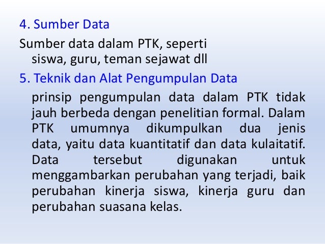 Contoh Hasil Observasi Ptk - Contoh Mul