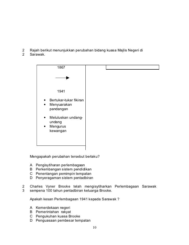 Latihan sejarah tingkatan 2 bab 4