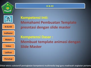 Latihan slide master 1 | PPTX