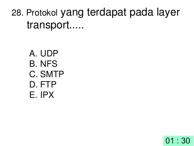  Latihan  soal  rancang bangun dan analisa WAN 