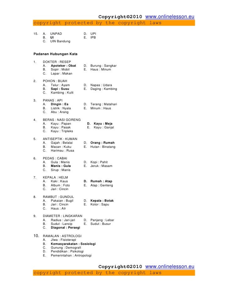 Tes Potensi Akademik