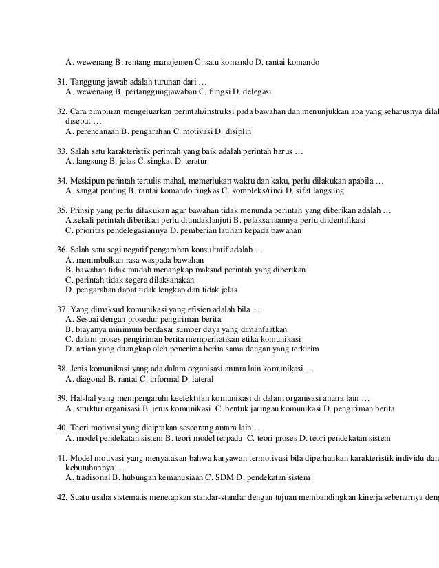 Pertanyaan Tentang Motivasi Dalam Manajemen Guru Paud