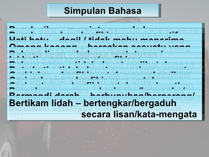Latihan Topikal Bahasa Melayu UPSR SJK set11