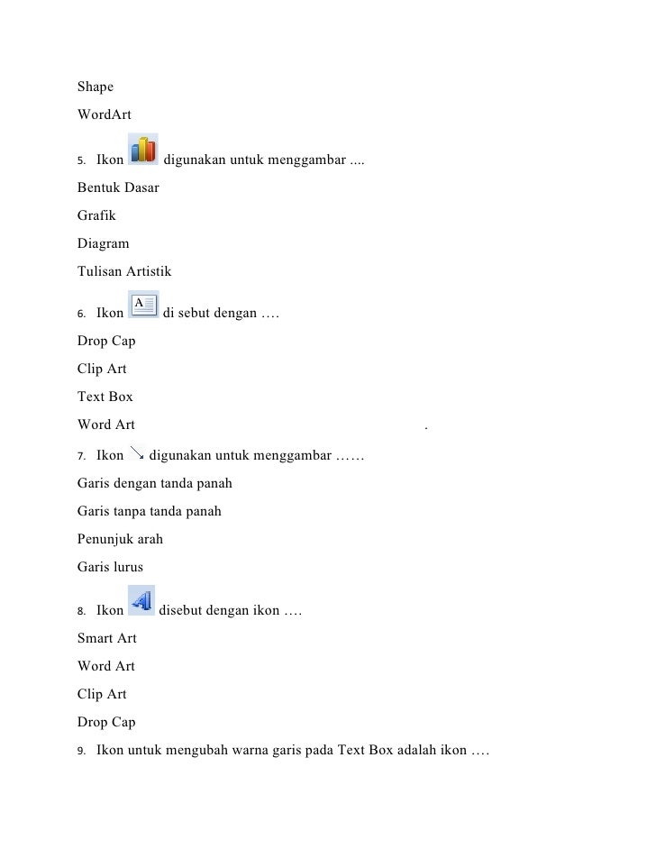 Latihan Ulangan Semester 1 Latihan Ulangan Semester 1