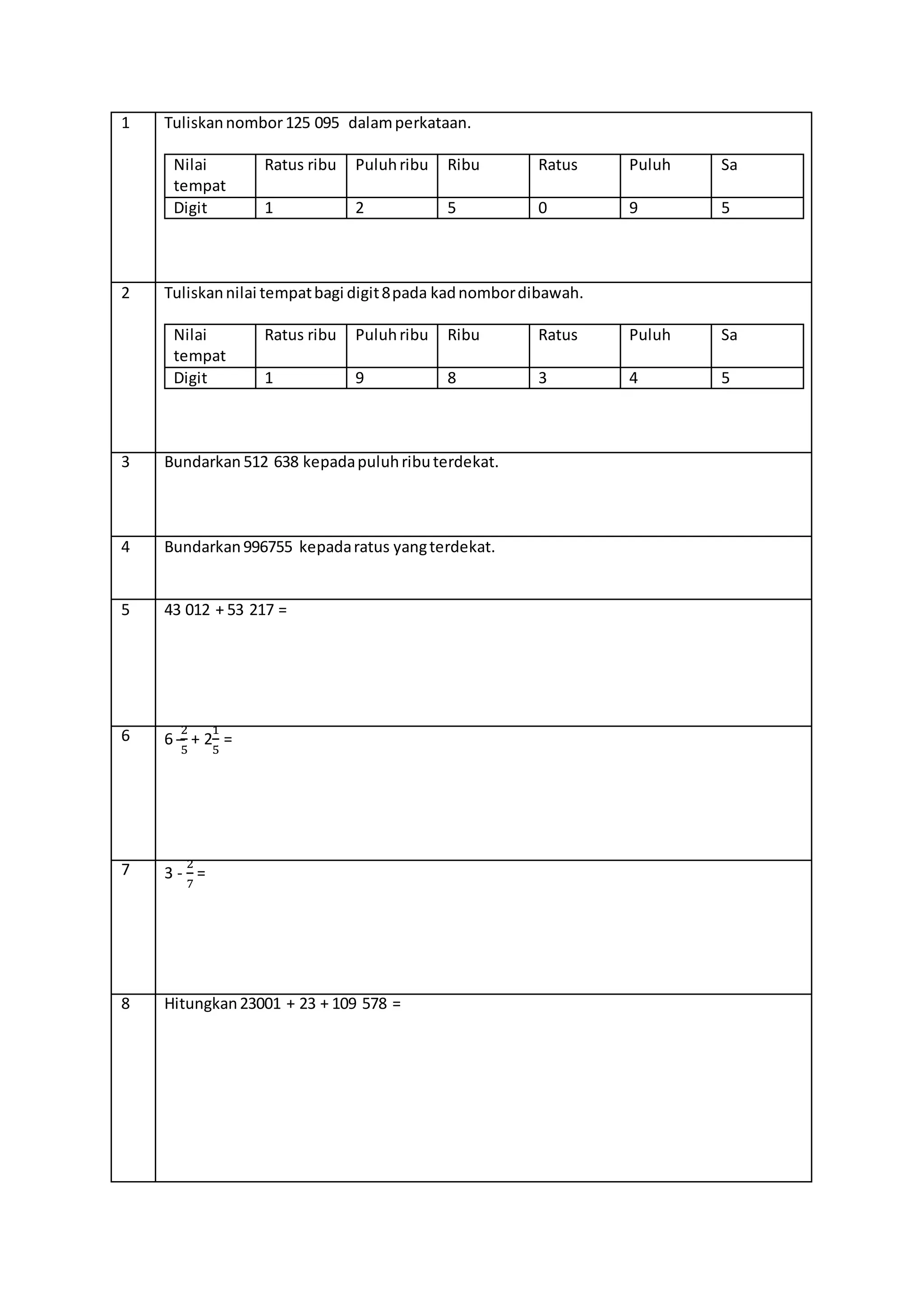 Latihan Ulangkaji PDF
