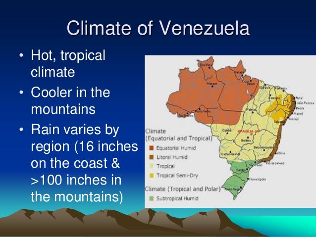 Natural Resources In Venezuela Natural Resources In Venezuela