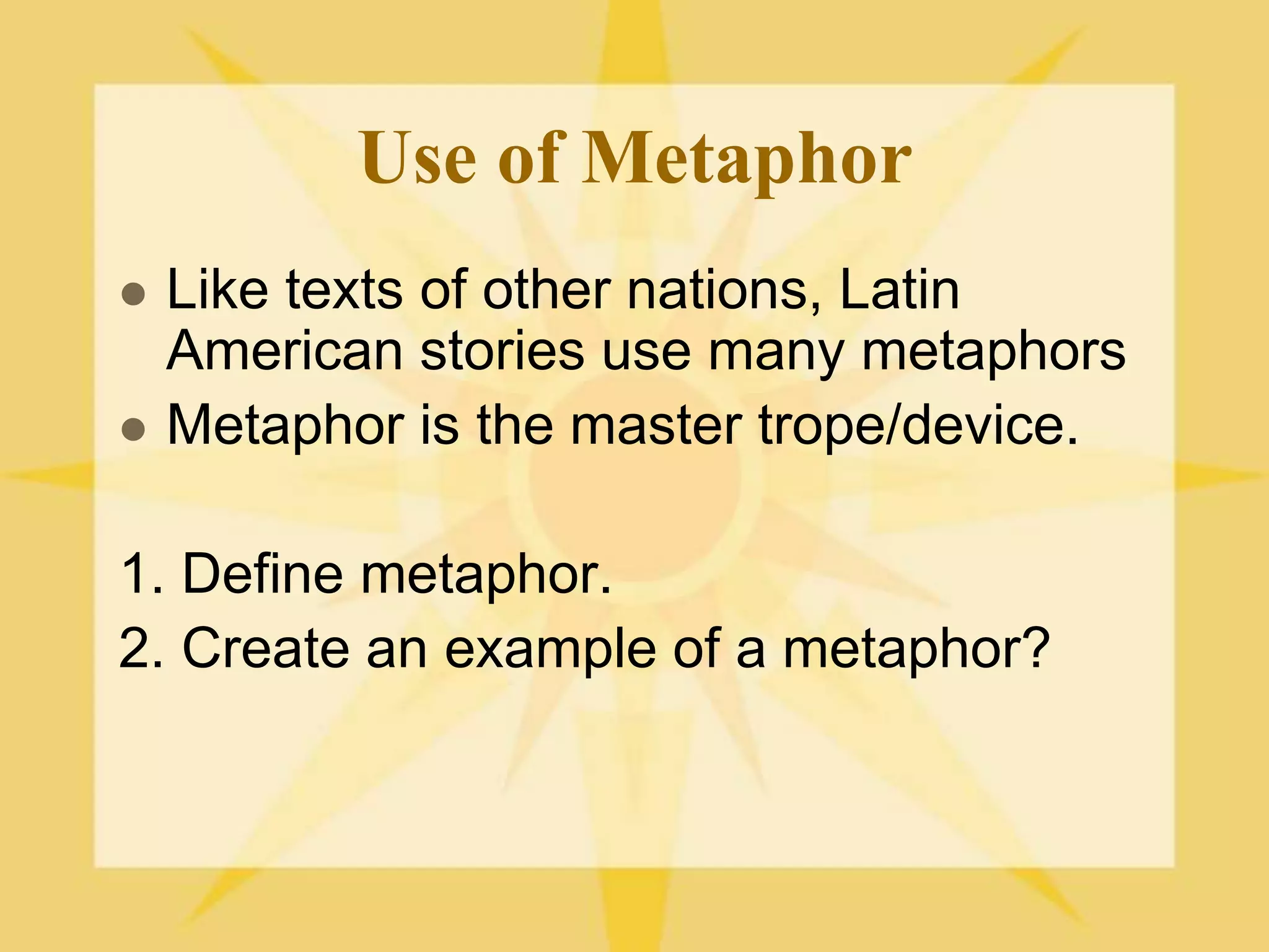 Latin American-literature | PPT