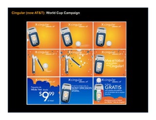 Cingular (now AT&T): World Cup Campaign
 