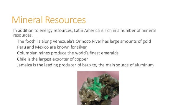 Major Natural Resources In Jamaica Major Natural Resources In Jamaica