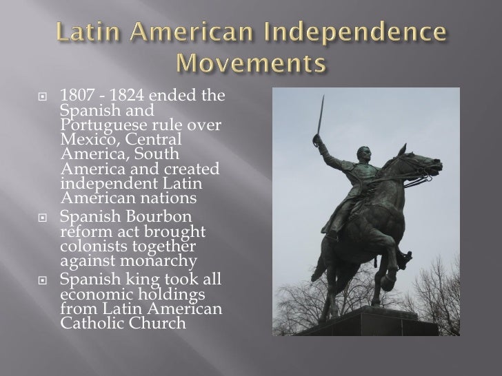 19th century latin americ Latin american history from 1800 to 1914 outline / periods key words (by the late 18th century, creole elites in latin america were prepared to separate from spain, but fear of racial and class conflicts prevented latin america cast off european imperialism in the 19th century. 19th century latin americ Latin american history from 1800 to 1914 outline / periods key words (by the late 18th century, creole elites in latin america were prepared to separate from spain, but fear of racial and class conflicts prevented latin america cast off european imperialism in the 19th century.
