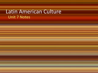 Latin american culture