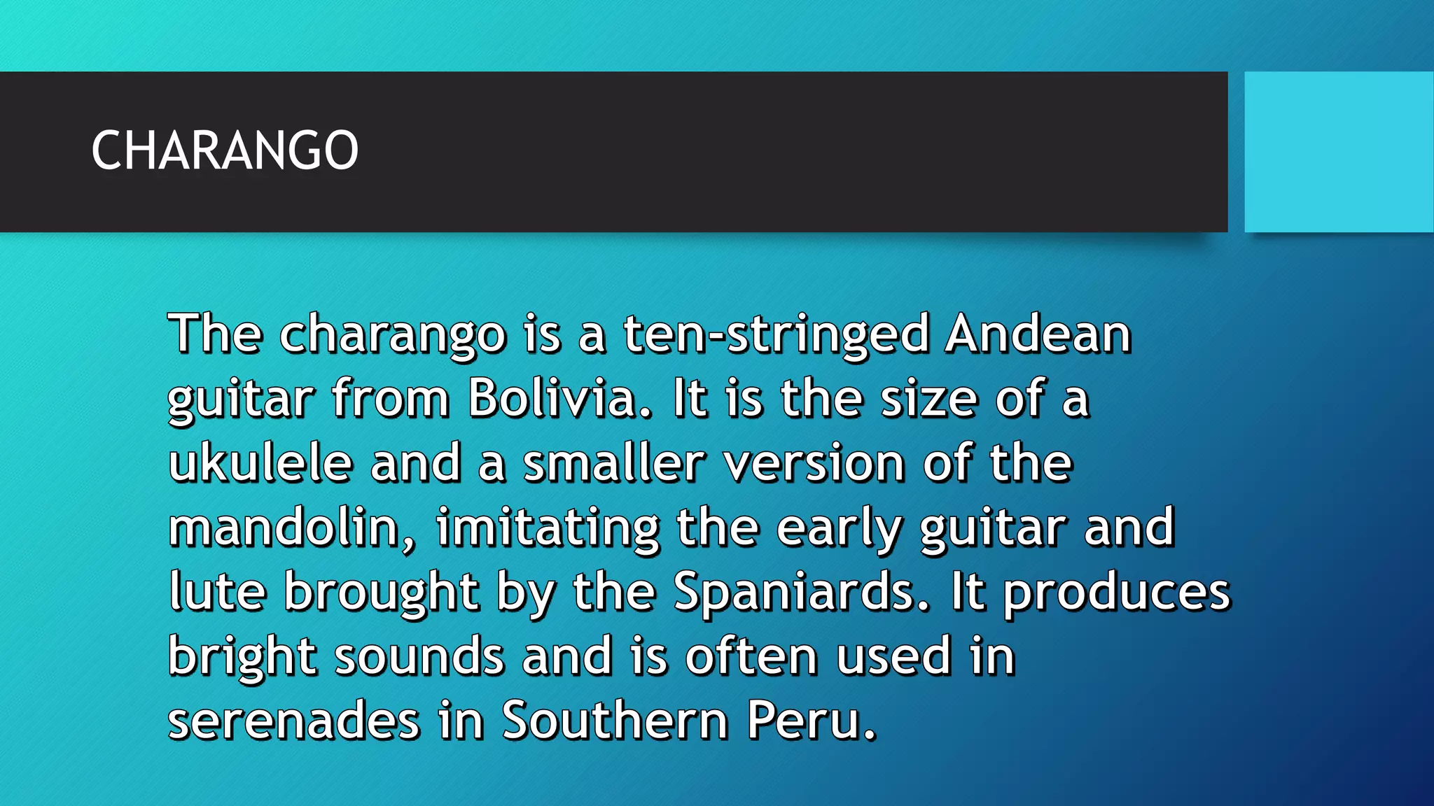 CHARANGO