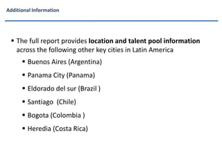 An Overview of Latin American Talent Slide 13