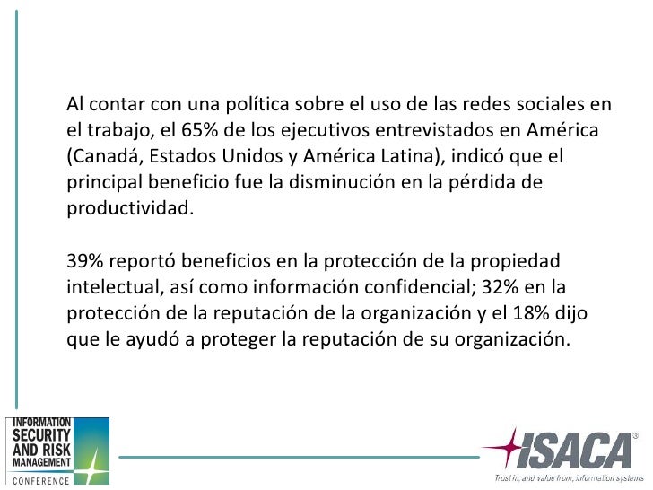 Politicas de Uso: Redes Sociales en el Area Laboral