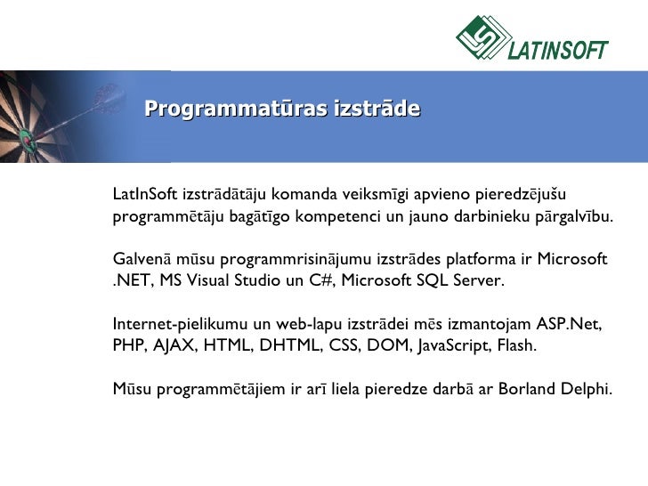LatInSoft - IT produkti un pakalpojumi