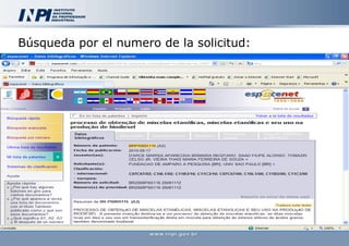 Búsqueda por el numero de la solicitud: 