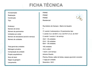 FICHA TÉCNICA
 