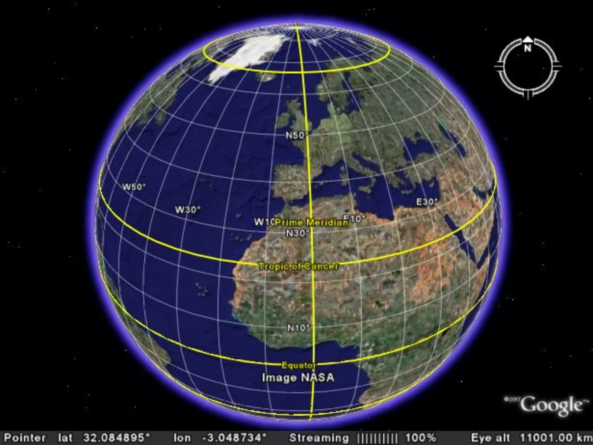 Latitude and Longitude