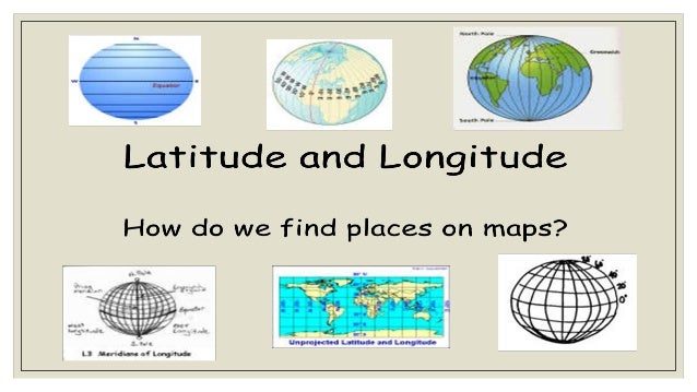 Which way does longitude run?