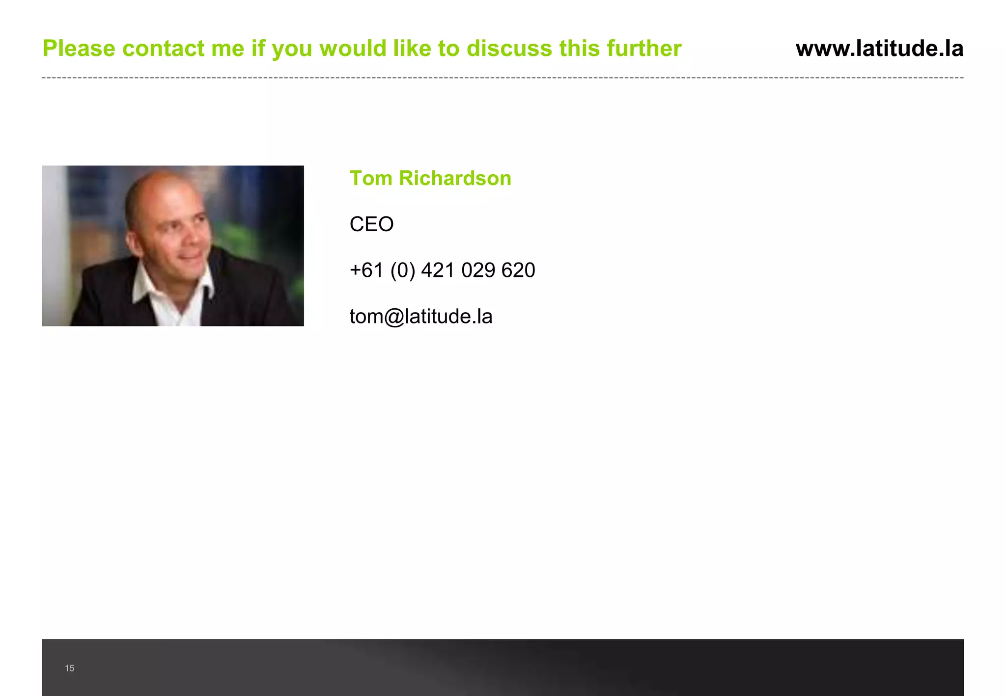 We also can provide an industry leading authoring tool so you can develop
your own world class e-learning content

15

 